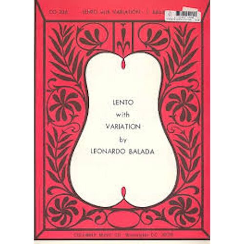 Balada Lento With Variation (Columbia)