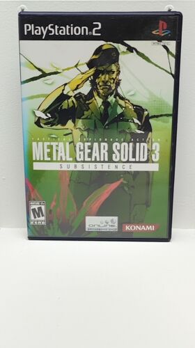 Metal Gear Solid 3 - Subsistence (PS2) Import US