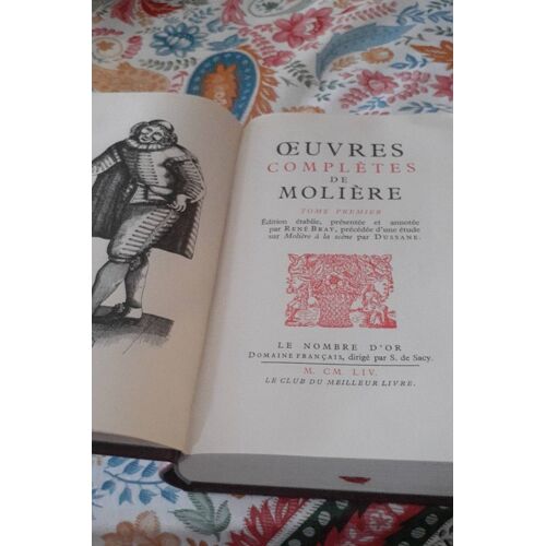 ?uvres Complètes De Moliere  1954