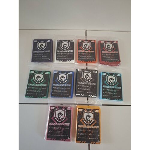 Paquets De Sleeves Semi Rigide Pour Cartes Pokémon Tcg , Coloris Et Quantitée Au Choix 🔥