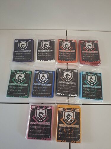 Paquets De Sleeves Semi Rigide Pour Cartes Pokémon Tcg , Coloris Et Quantitée Au Choix 🔥