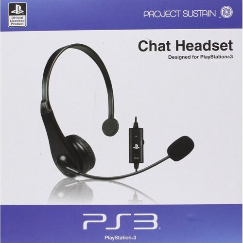 Micro-Casque Chat Headset Zen Cps301 Pour Ps3 Neuf