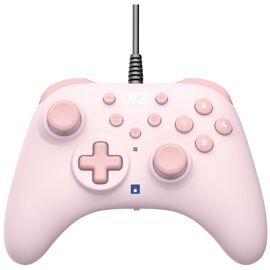 Hori Manette filaire HORIPAD Turbo (Cozy Pink) pour Nintendo Switch 2 - Sous licence officielle Nintendo