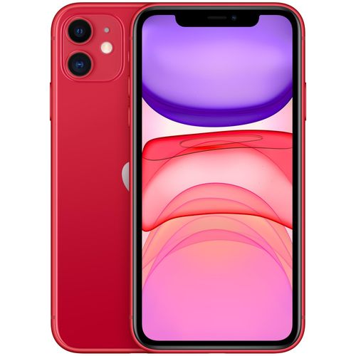 Apple iPhone 11 6.1" Double SIM iOS 14 4G 64 Go Rouge Reconditionné