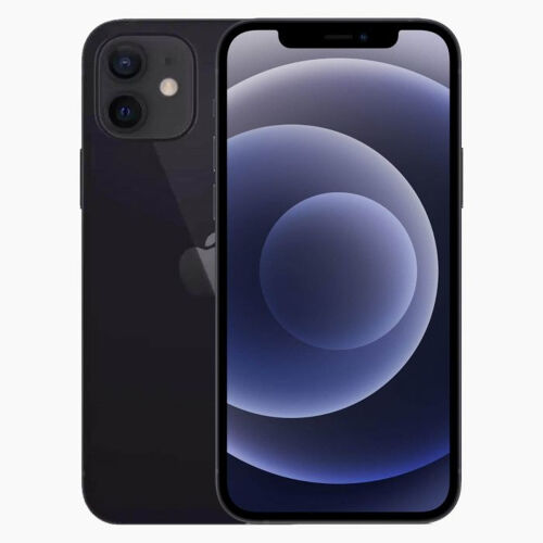 Forza Refurbished iPhone 12 6.1" Double SIM iOS 14 5G 64 Go Noir Reconditionné