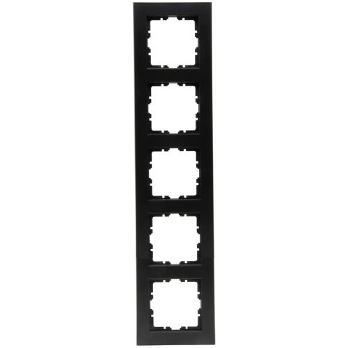 Kopp 402950006 Plaque de commutation et obturateur Noir