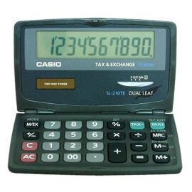 Casio SL-210TE calculatrice Poche Calculatrice basique Noir