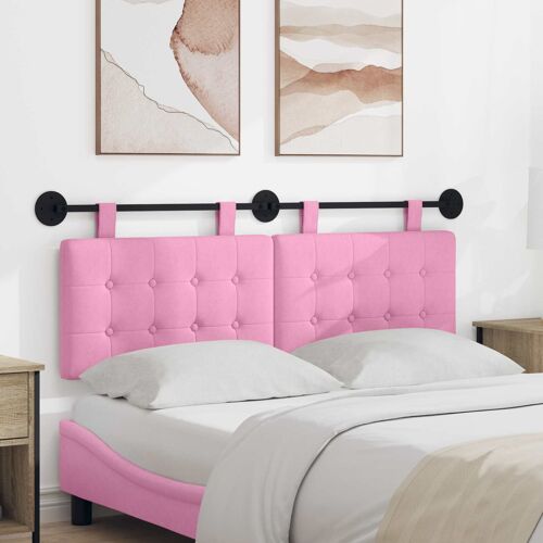 vidaXL Tête de lit suspendue tissu