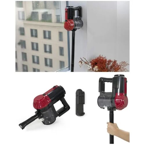 Aspirateur Balai 2 EN 1 - ROUGE - 600W - 0,45L - Filtre HEPA - Filaire