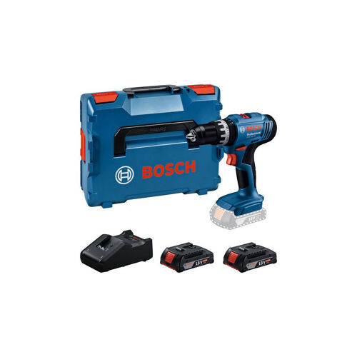 Perceuses-visseuses à percussion sans-fil PRO GSB 18V-25 - BOSCH - avec 2 batteries 2Ah - chargeur - L-Boxx - 06019K9302