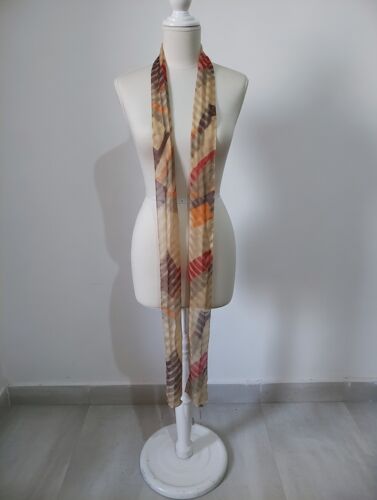 Foulard Voile Imprimé 150 X 20 Cm