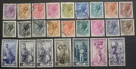 Italie Oblitéré N° 704a Et + Lot De 25 Timbres De 1955-60