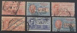 Italie Express Oblitéré N° 1 Et + Lot De 6 Timbres De 1903-22