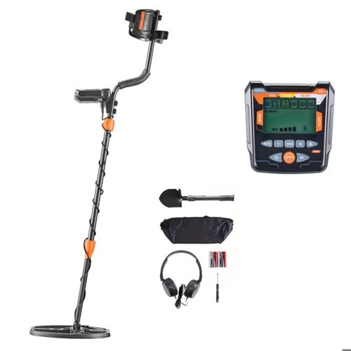 Détecteur de Métaux 25,4 cm pour Adultes-Duoku-avec Disque Étanche IP68, Écran-5 Modes et Poignée Ajustable