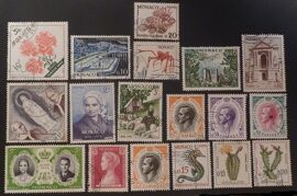 Monaco Oblitéré N° 476 Et + Lot De 18 Timbres De 1956-60