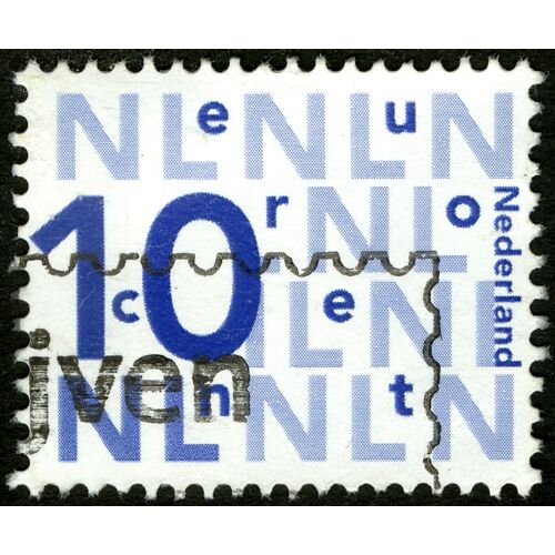 Timbre Oblitéré Nederland 10