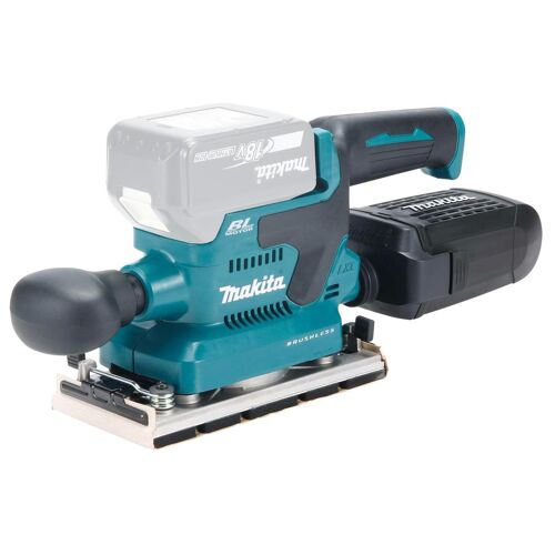 Makita DBO382Z Ponceuse à feuille abrasive 12000 tr/min Noir, Turquoise 200 W