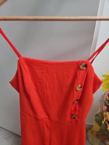 Combinaison Femme Été Couleur Orange