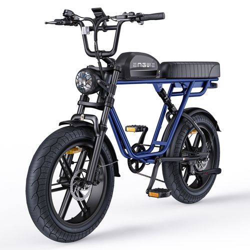 Vélo Électrique - Engwe - M1 - Batterie 48v 15,6ah - Autonomie 90 Km - Tout Suspendu, Bleu