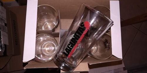 Lot De 6 Verres Biere 25 Cl Lagunitas, Neuf Et Officiel