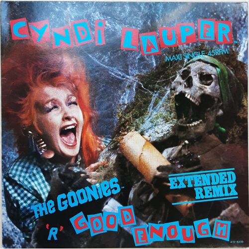 Cyndi Lauper - The Goonies ’R’ Good ( Maxi 45t)