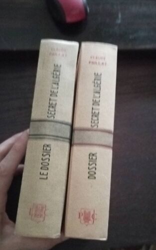 Dossier Secret De L'Algerie Claude Paillat.2 Tomes Pressés De La Cité.