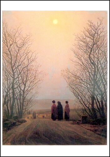 Friedrich Caspar David Lot Cartes Postales Tableaux Peinture
