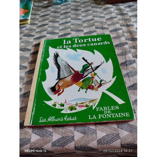 Livre Pour Enfants. La Tortue Et Les Deux Canards.Les Albums Roses