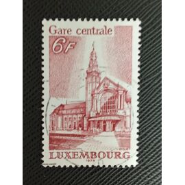 Timbre Luxembourg Y T 936 Gare Centrale De Luxembourg 1979 (060210 )