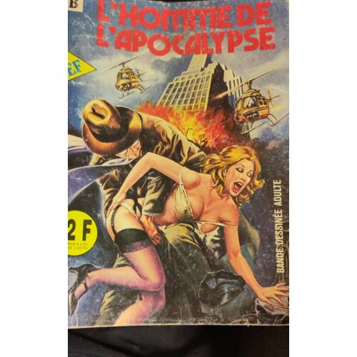 Bd Ef L'Homme De L'Apocalypse - Bande Dessinée Adulte Elvifrance - Magazine Série Blanche Numéro 24 B - 1989