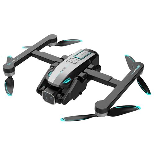 Ylr/C S188 Gps 5g Wifi Fpv Avec Double Caméra Électrique Hd À 180 , Évitement D'obstacles À 360 , Positionnement Par Flux Optique, Drone Pliable Sans Balais Quadcopter Rtf ( One Battery, Silver Variant )