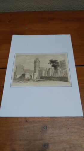 Gravure Xixe. Gravure Sur Acier "Le Palais De Lin Lightgow", Grav. De Clara Lemaitre, Publiée À Paris, Vers 1850.