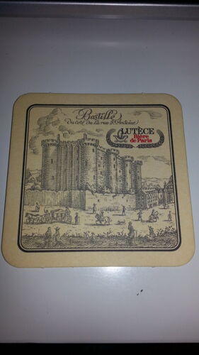 Sous-Bock Bière De Paris Lutèce (Bastille)