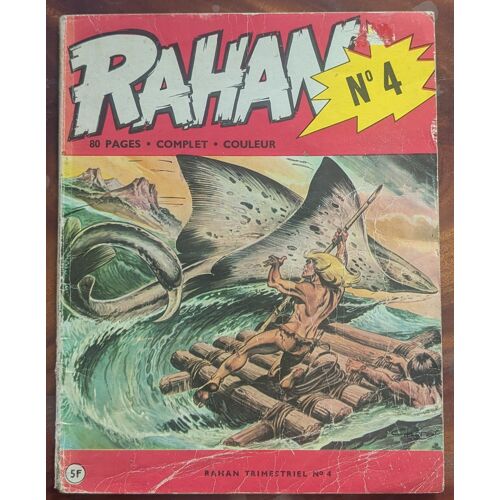 Bd Rahan N°4 De 1972 (Cheret, Lecureux), Bande Dessinée