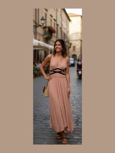 Robe D' Été Sans Manches "Zara" - M/L 38/40