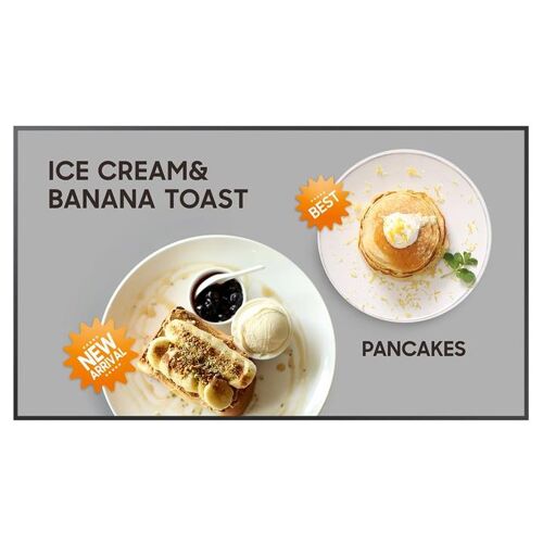 Samsung QM32C - 32" - QMC Series écran LCD rétro-éclairé par LED - signalisation numérique - Tizen OS - 1080p 1920 x 1080 - DEL de façade - noir