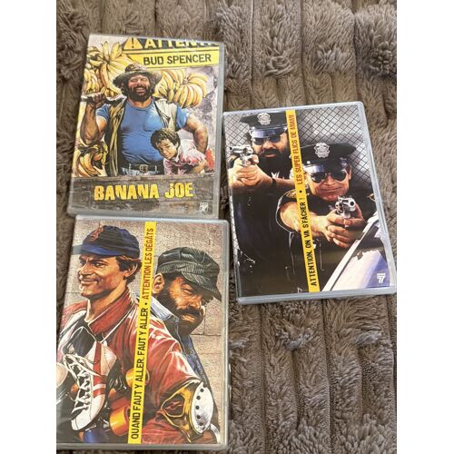 3 Dvd 5 Films Banana Joie, Quand Faut Y Aller Faut Y Aller, Attention On Va Se Fâcher