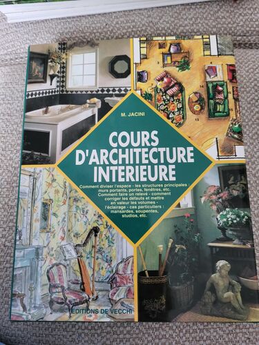 Livre Cours D'Architecture Intérieure