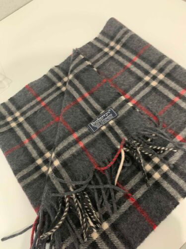 Echarpe Burberry Anthracite Cachemire