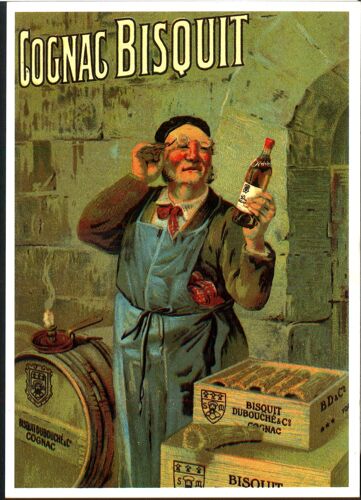 Carte Postale Cognac Bisquit