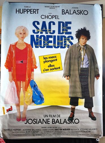 Affiche De 120 X 158 - Sac De Noeuds - 1985.
