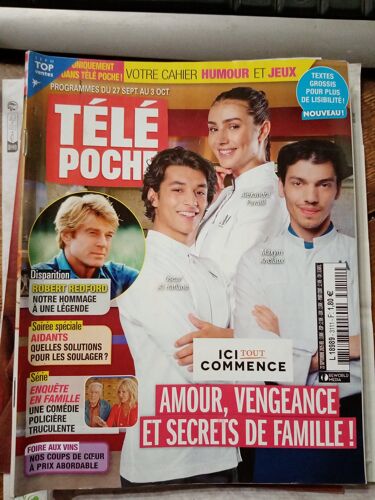 Télé Poche Num 3111 Septembre 2025
