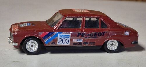 Verem Peugeot 504 Rallye 1/43 Voiture Miniature Vintage Pioneer / Télé Poche-Verem