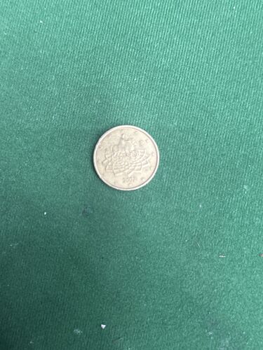 50 Centimes Espagne 2002 Chevalier