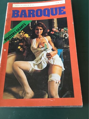 Baroque N° 8 Revue Vintage De Nues Année 1970