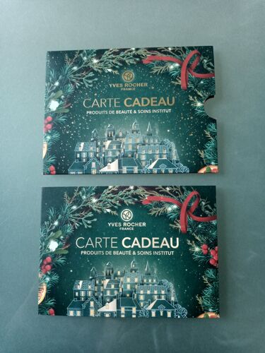 Carte Cadeau Soin Visage Hydratant Yves Rocher 1h 