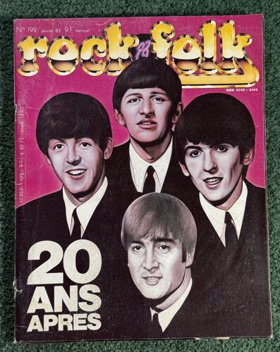 Magazine - Rock & Folk - N°192 (1983)