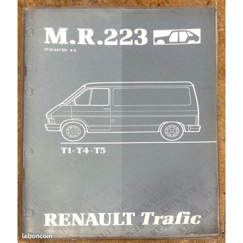 M.R. 223 Manuel De Réparation Carrosserie T1-T4-T5