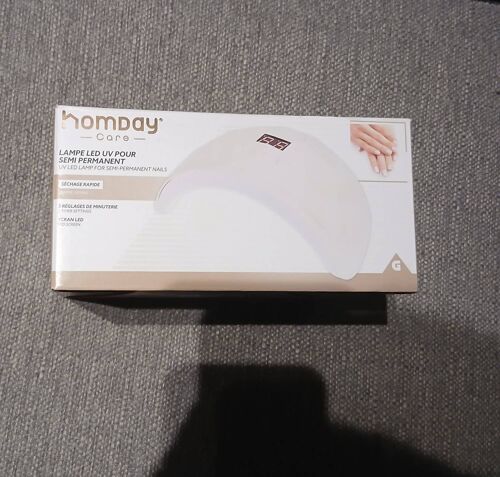 Lampe Led Uv Pour Semi Permanent Homday 
