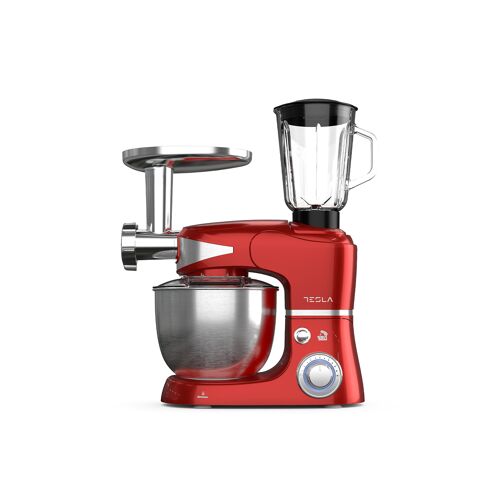 Tesla - Robot pâtissier 1000w 5l rouge kr600ra